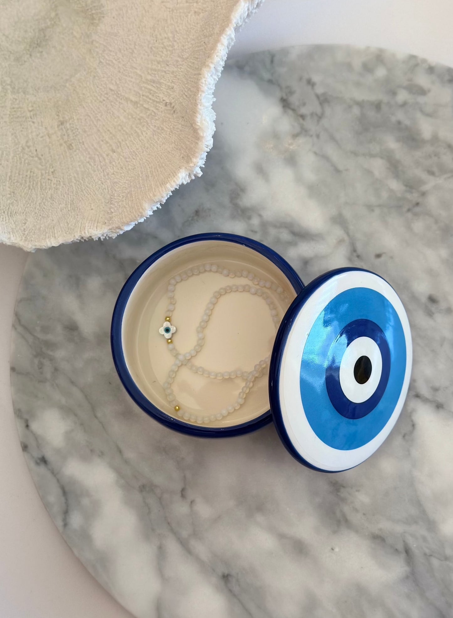 Chrisanthi's Blue Mati Trinket