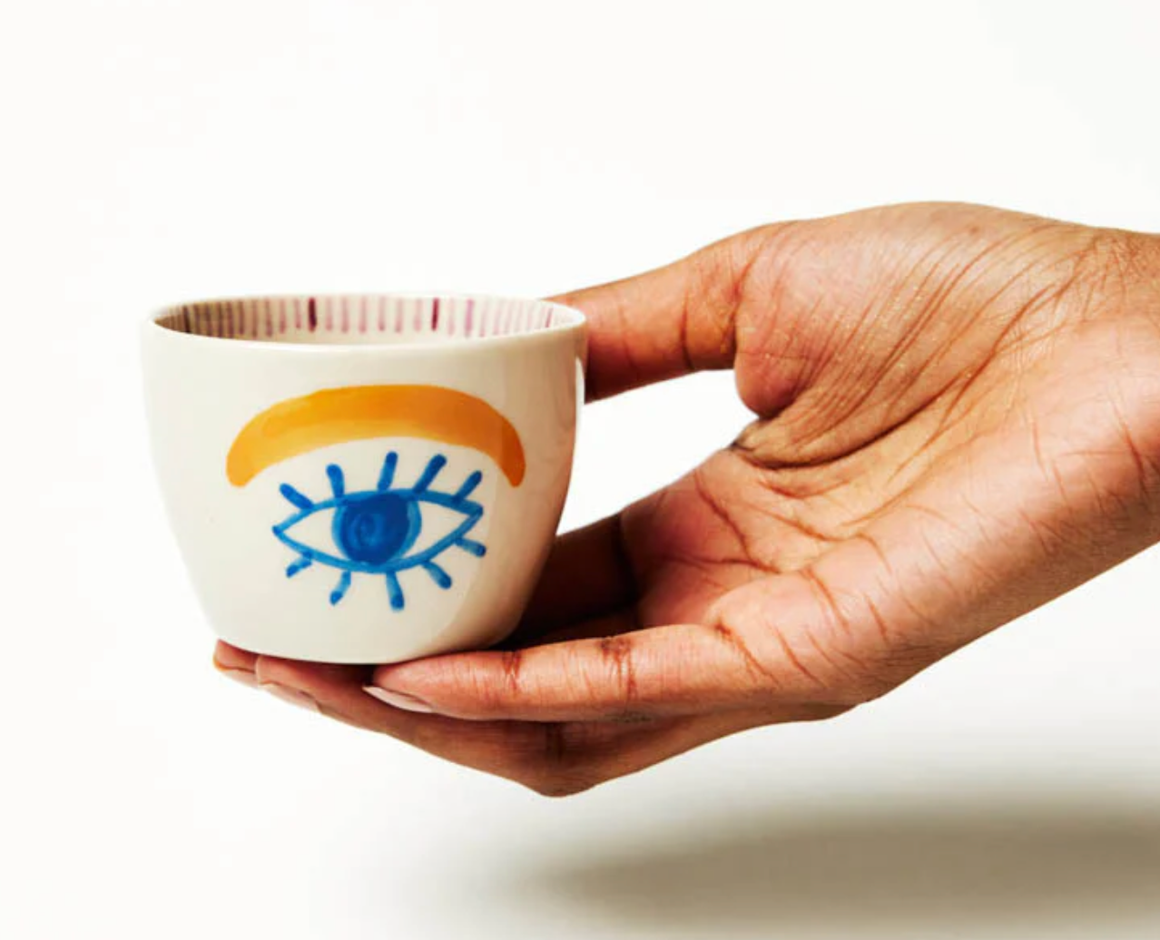 Greek Evil Eye Cups (set of 4)
