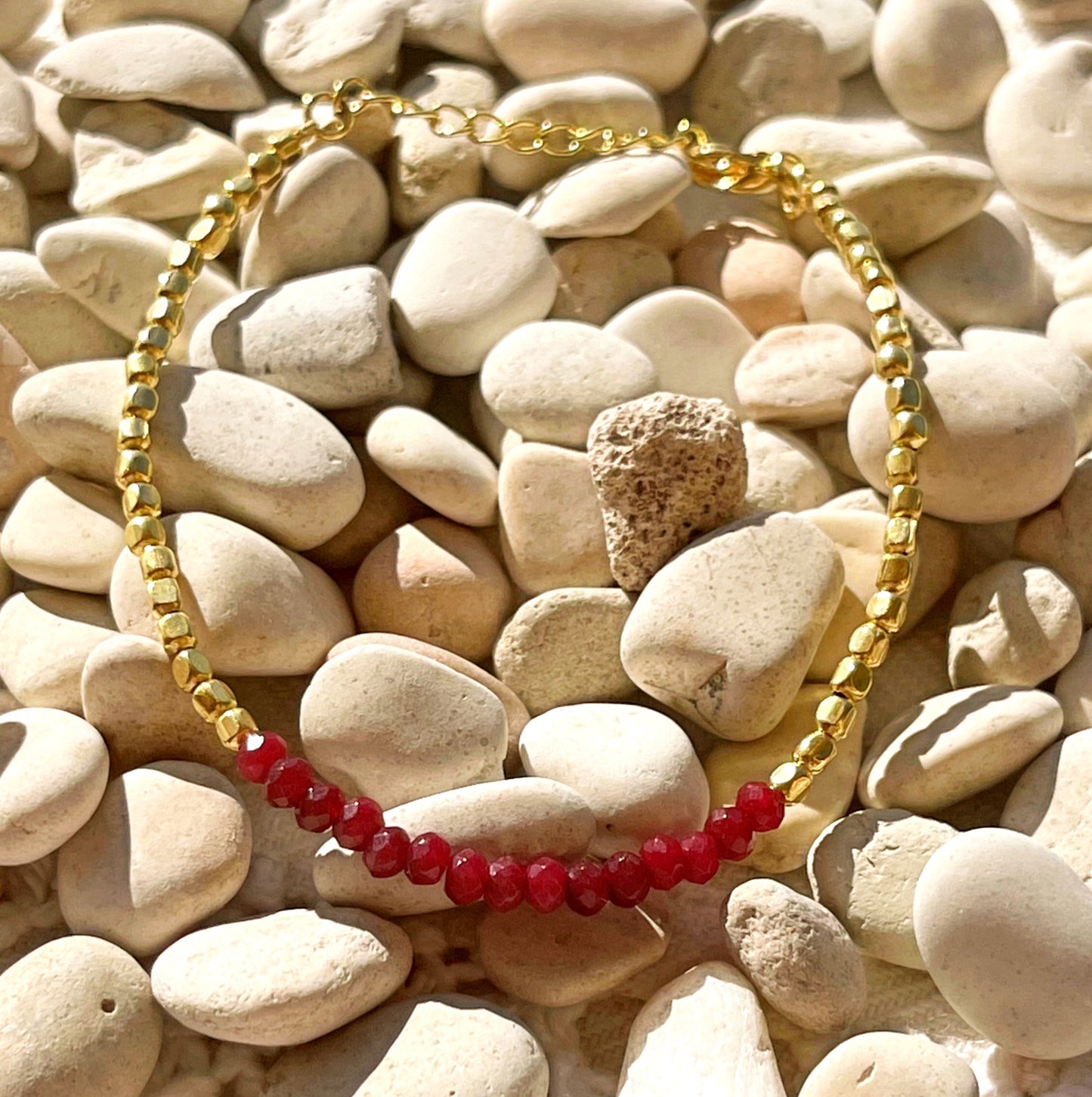 Chloe's Ruby Bracelet