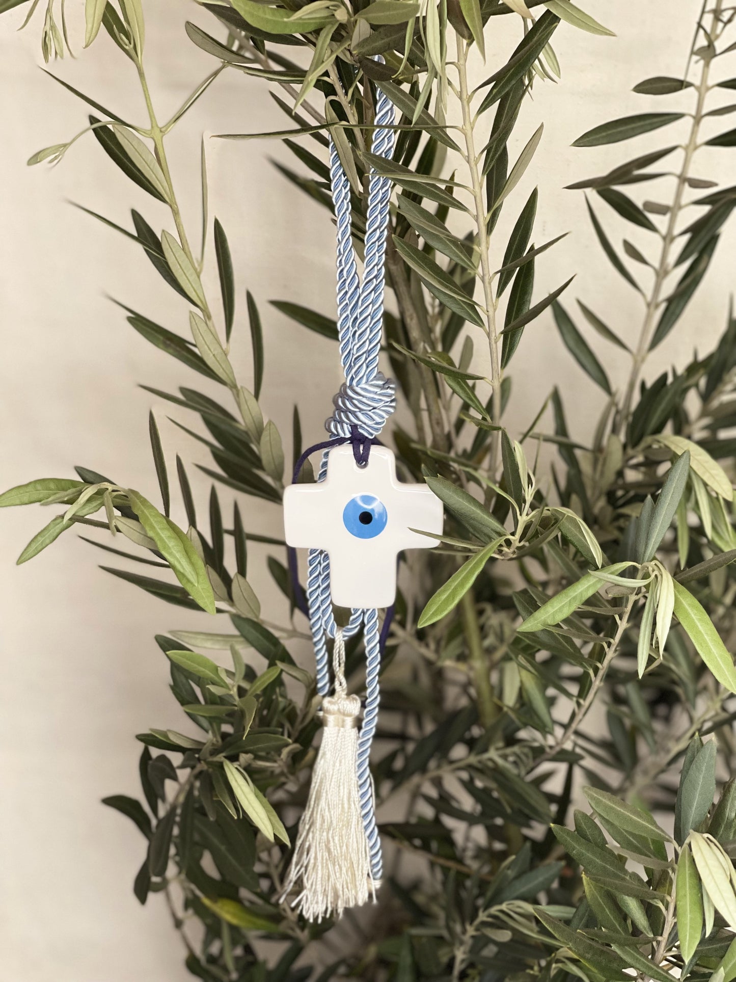 Baby Blue Mati Cross Gouri