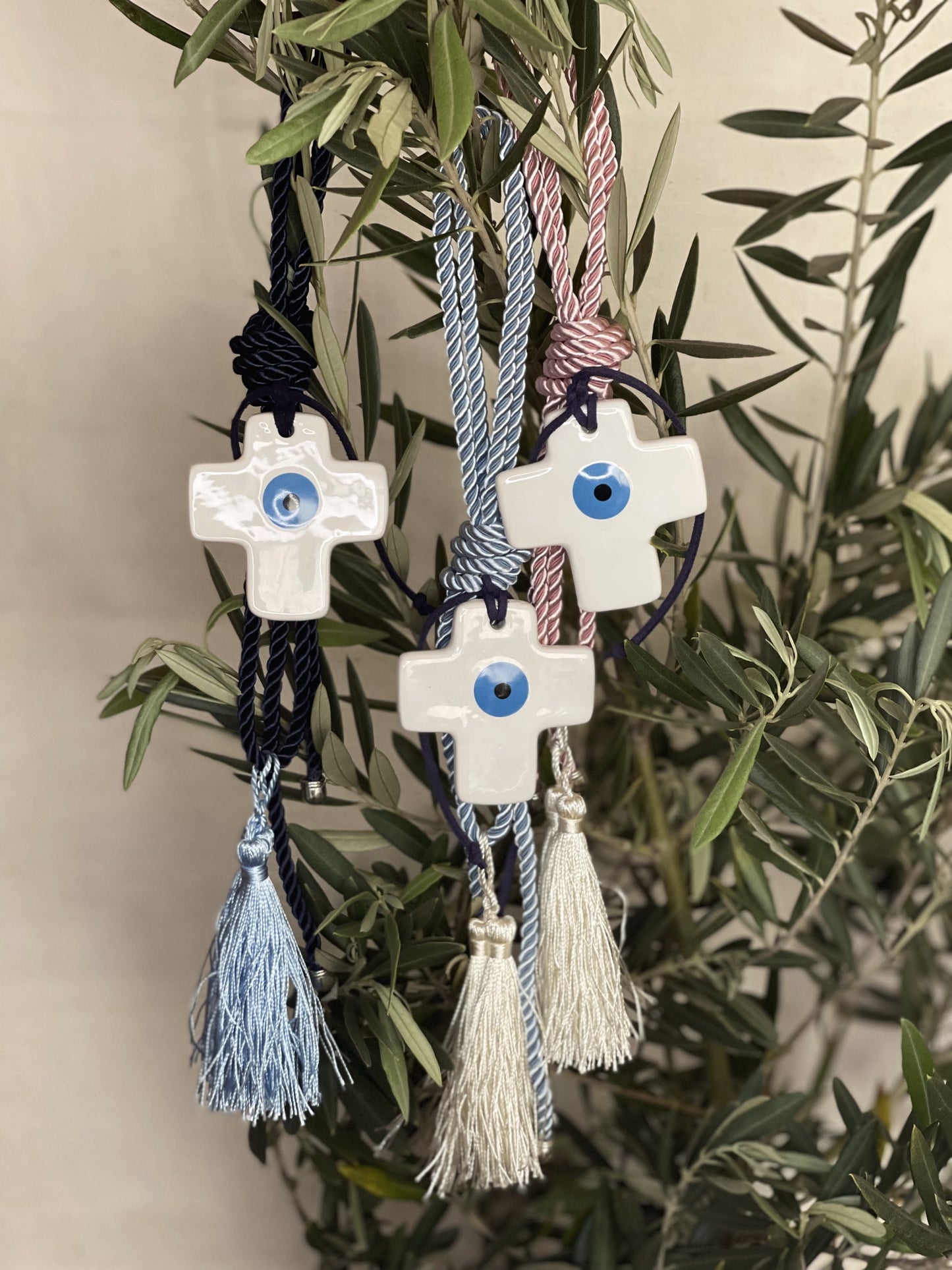 Baby Blue Mati Cross Gouri