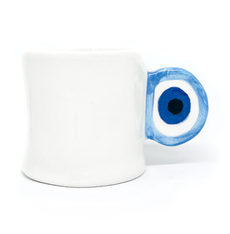 Blue Evil Eye Mug